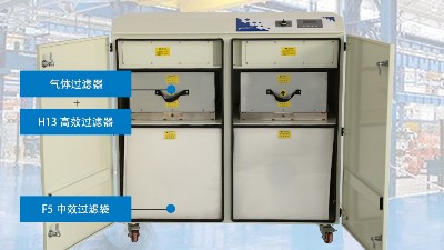 與煙霧過濾器時代共同進步，執信環保激光打標煙霧過濾器！